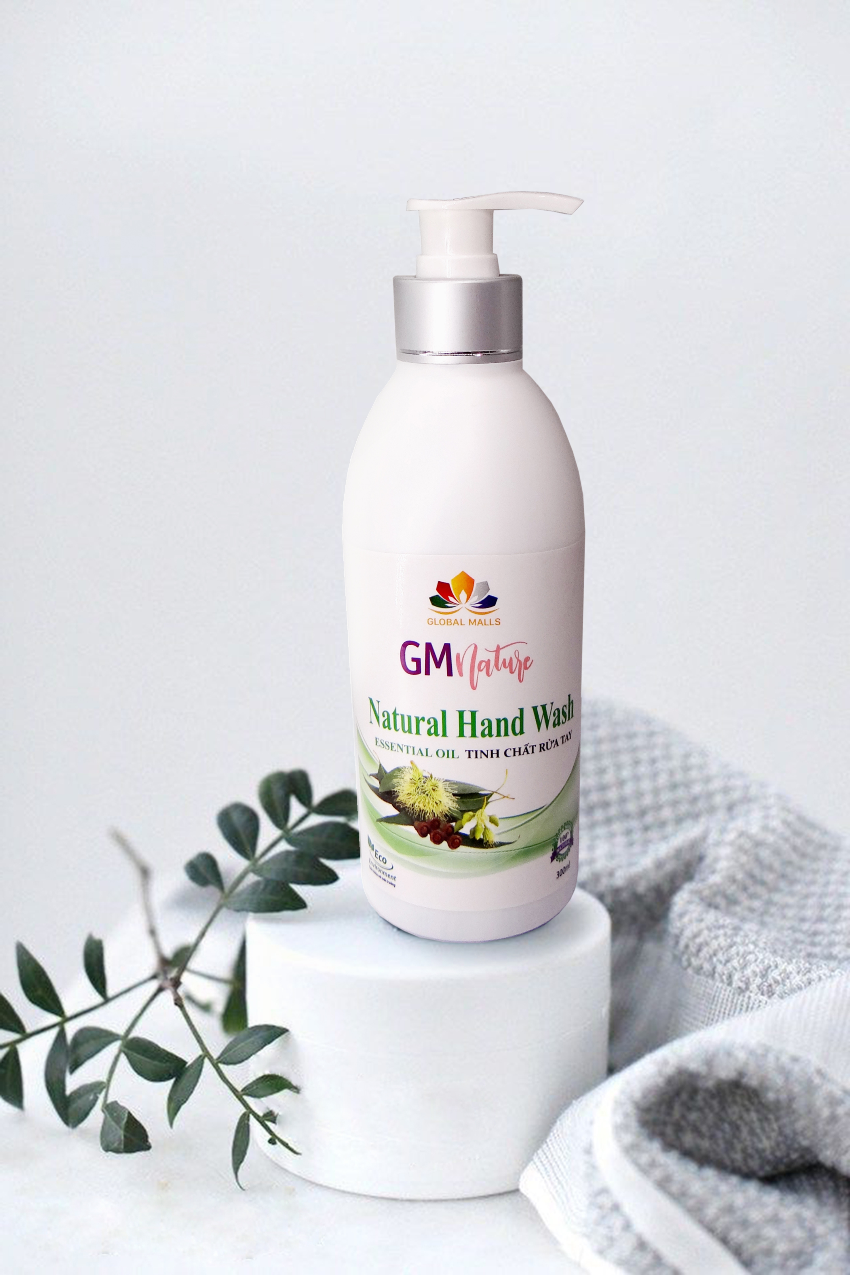 nước rửa tay GMnature thiên nhiên chai 300ml 